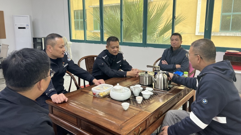 林海波带队走访黄石辖区企业调研安全生产等工作_兴化警务_莆田市公安